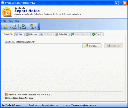 Export Notes
