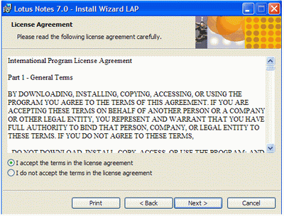 License Agreement