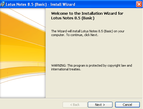 Installation Wizard